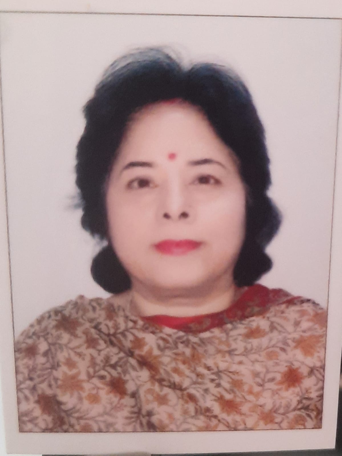 श्रीमती उषा घई - प्रदेश सचिव महिला मोर्चा, जम्मू और कश्मीर